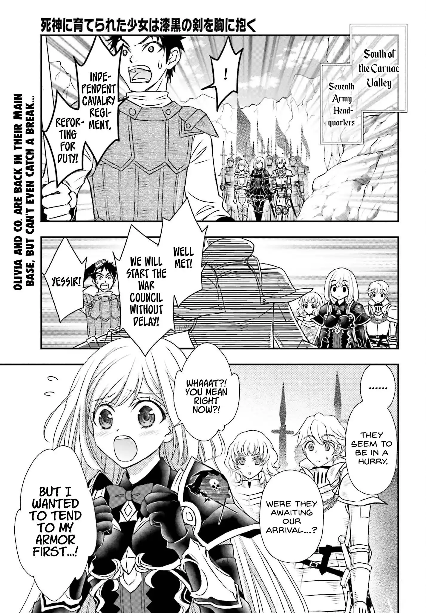 The Little Girl Raised by Death Holds the Sword of Death Tightly Chapter 36 1